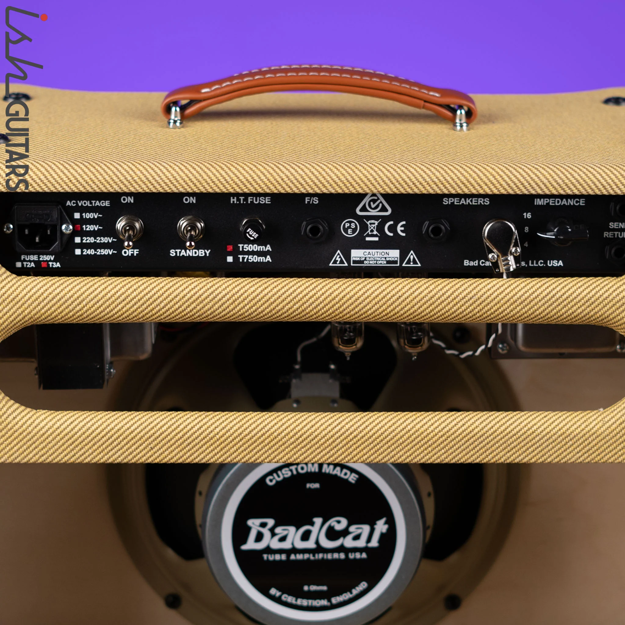 Bad Cat Cub 15R USA Player Series 15W Combo Amplifier Tweed - Image 8