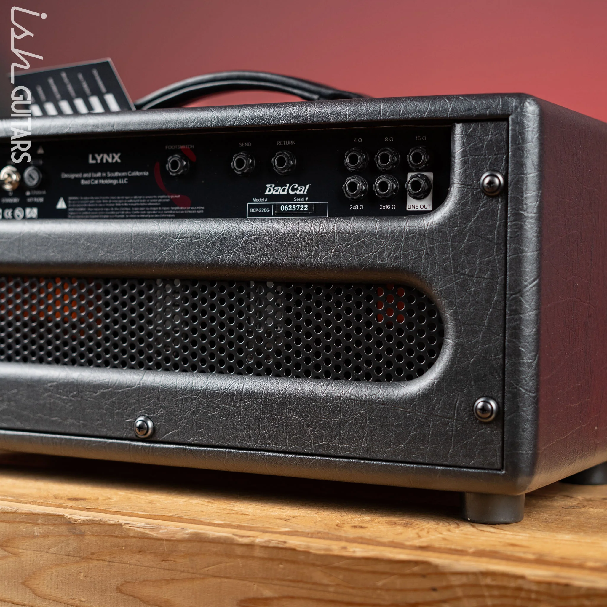 Bad Cat Lynx Black 50W Guitar Amplifier Head Demo - Image 6