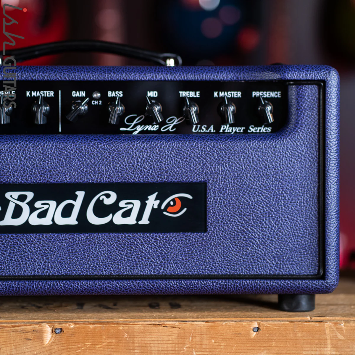 Bad Cat Lynx-X Players Series 40 Watt Amp Head Custom Plum Tolex - Image 3
