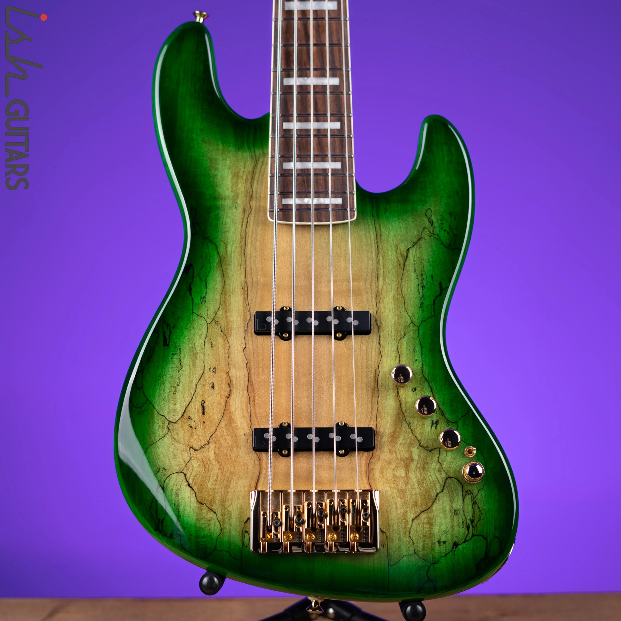 BassMods Fred Hammond FH-1960 Vintage Green Burst