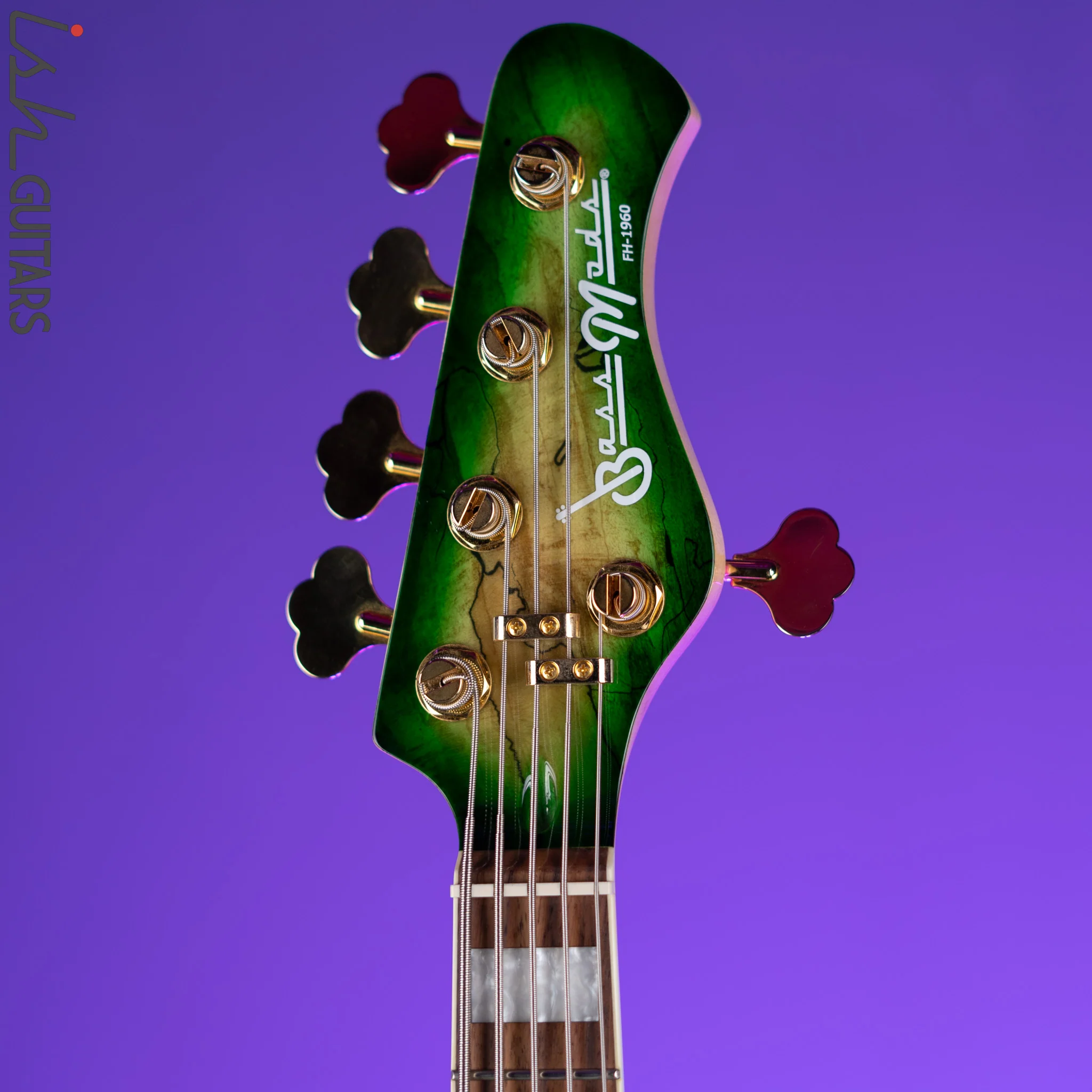BassMods Fred Hammond FH-1960 Vintage Green Burst - Image 5