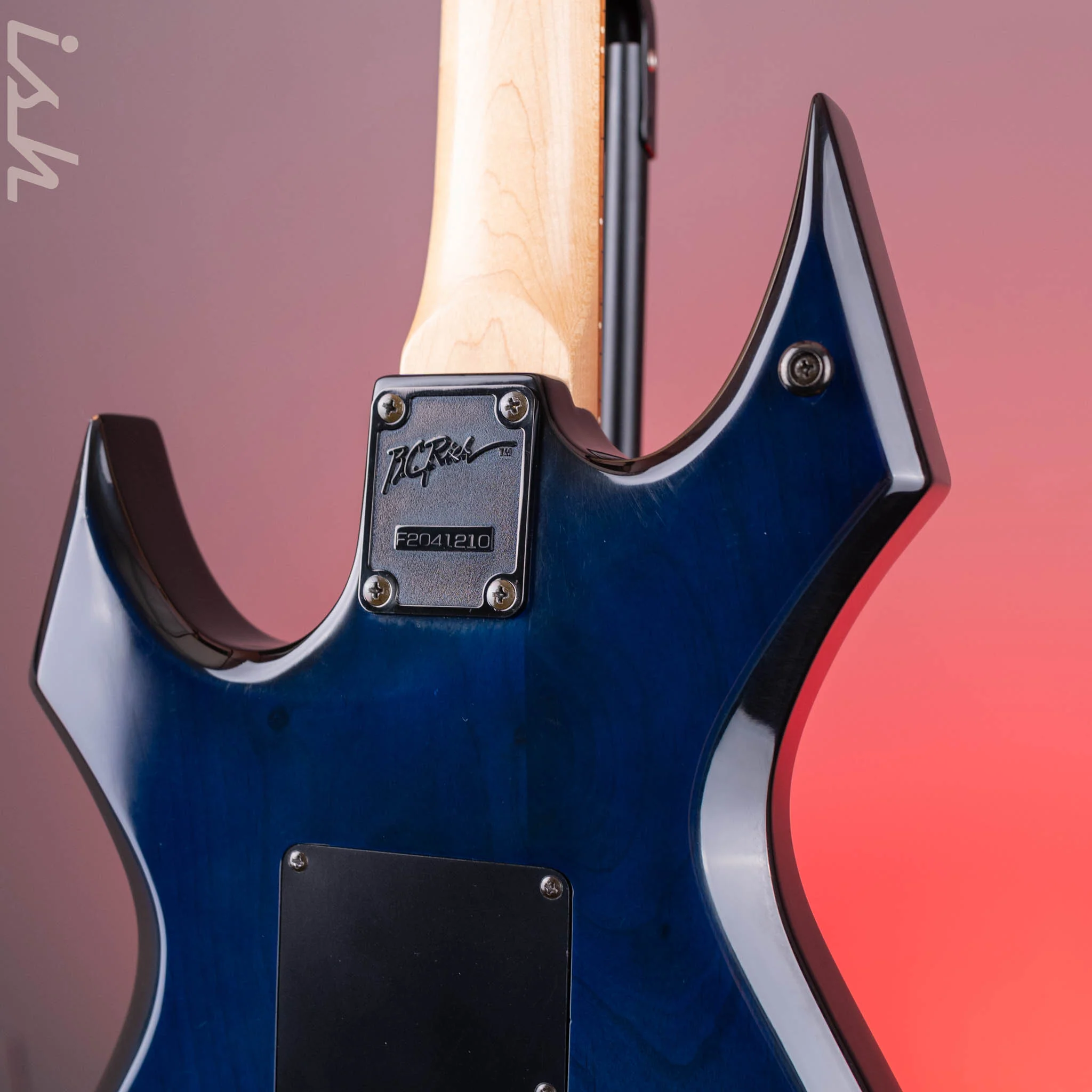 BC Rich Warlock Blue - Image 11