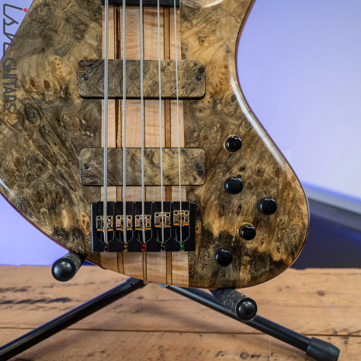 Benavente SCD #1 Buckeye Burl 5 String - Image 4