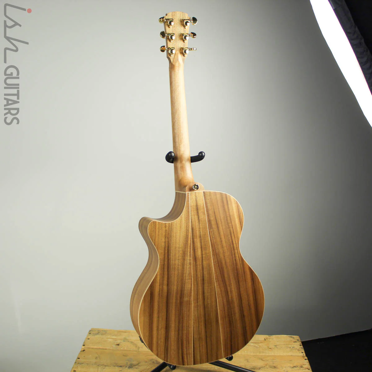 Cole Clark Angel AN2EC-RDBLSB Redwood Top w/ Blackwood Back and Sides - Image 9