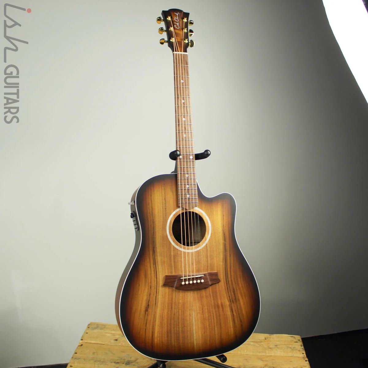 Cole Clark Fat Lady FL2EC-BLBL Sunburst Australian Blackwood - Image 2
