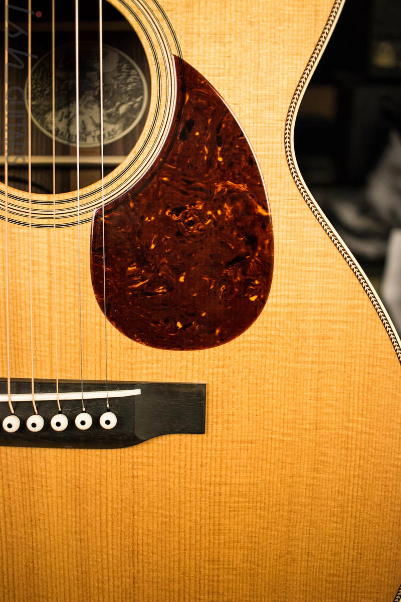 Collins OM2HT Acoustic Guitar - Image 4