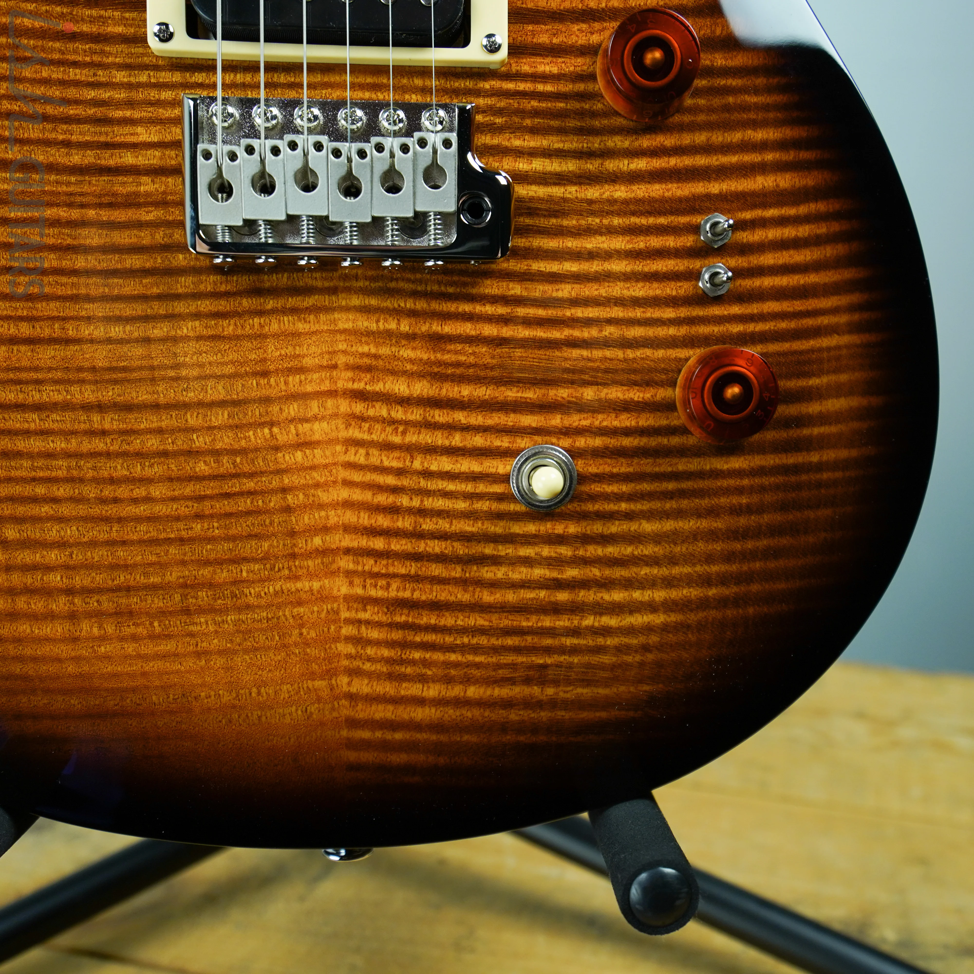 2020 Paul Reed Smith PRS SE 35th Anniversary Custom 24 Black Gold Burst - Image 4