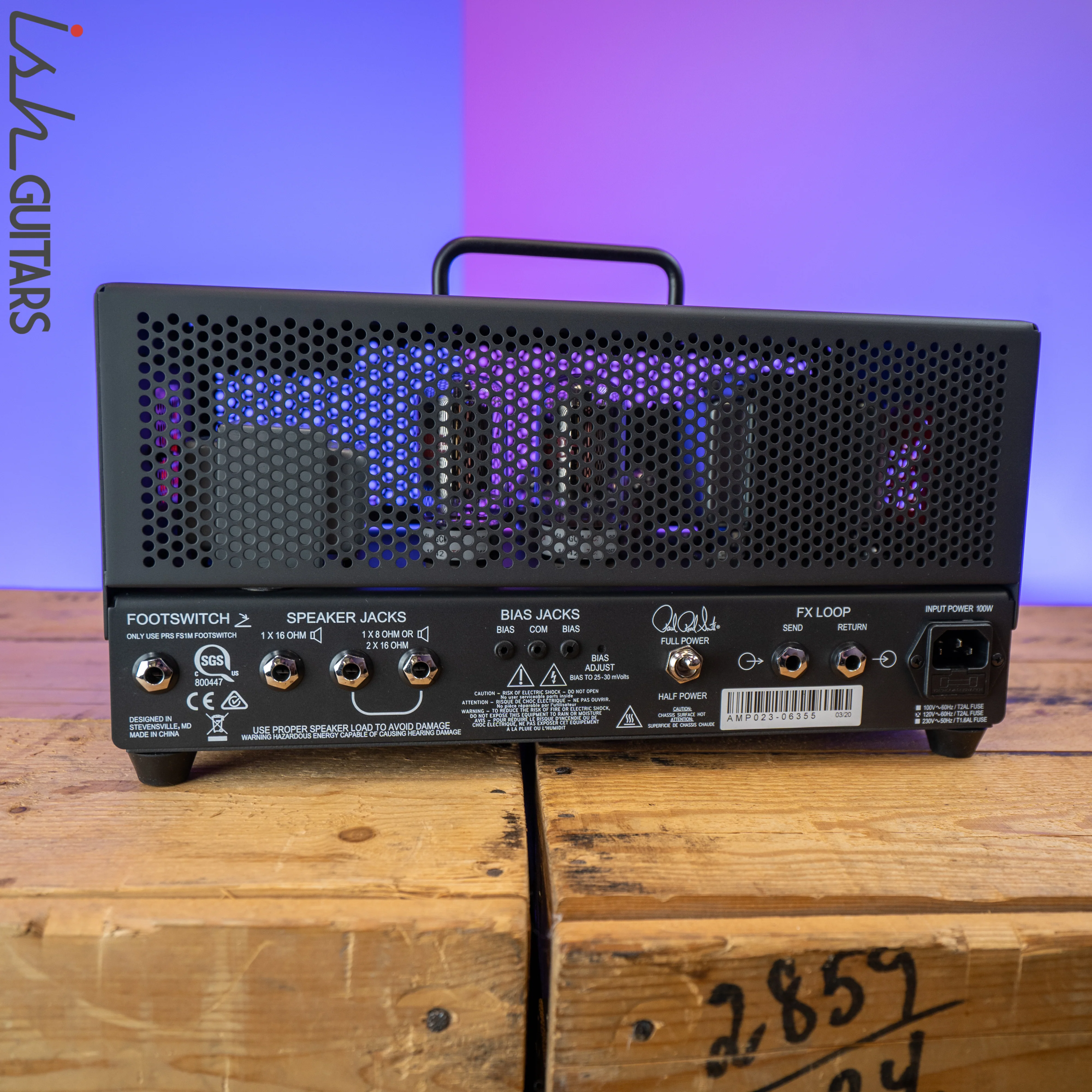 PRS MT 15 Mark Tremonti Amplifier Head - Image 4