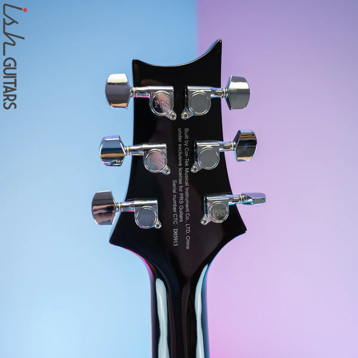 2020 PRS SE Hollowbody II Piezo Black Gold Burst - Image 9