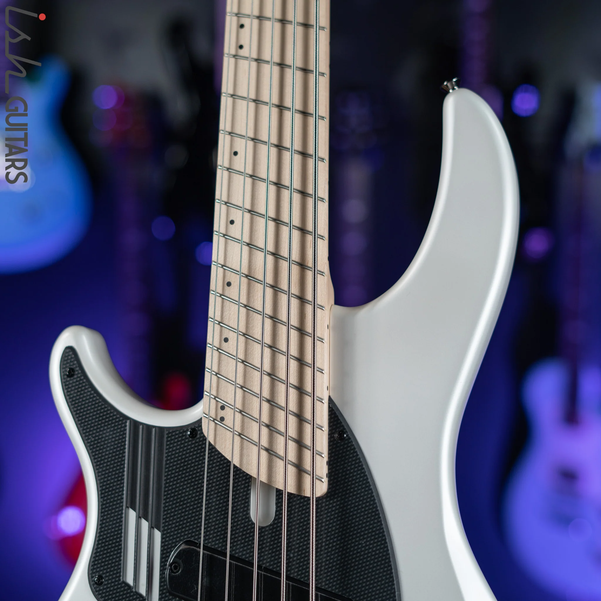 Dingwall NG-3 5-String Bass Left Handed Ducati White - Image 3