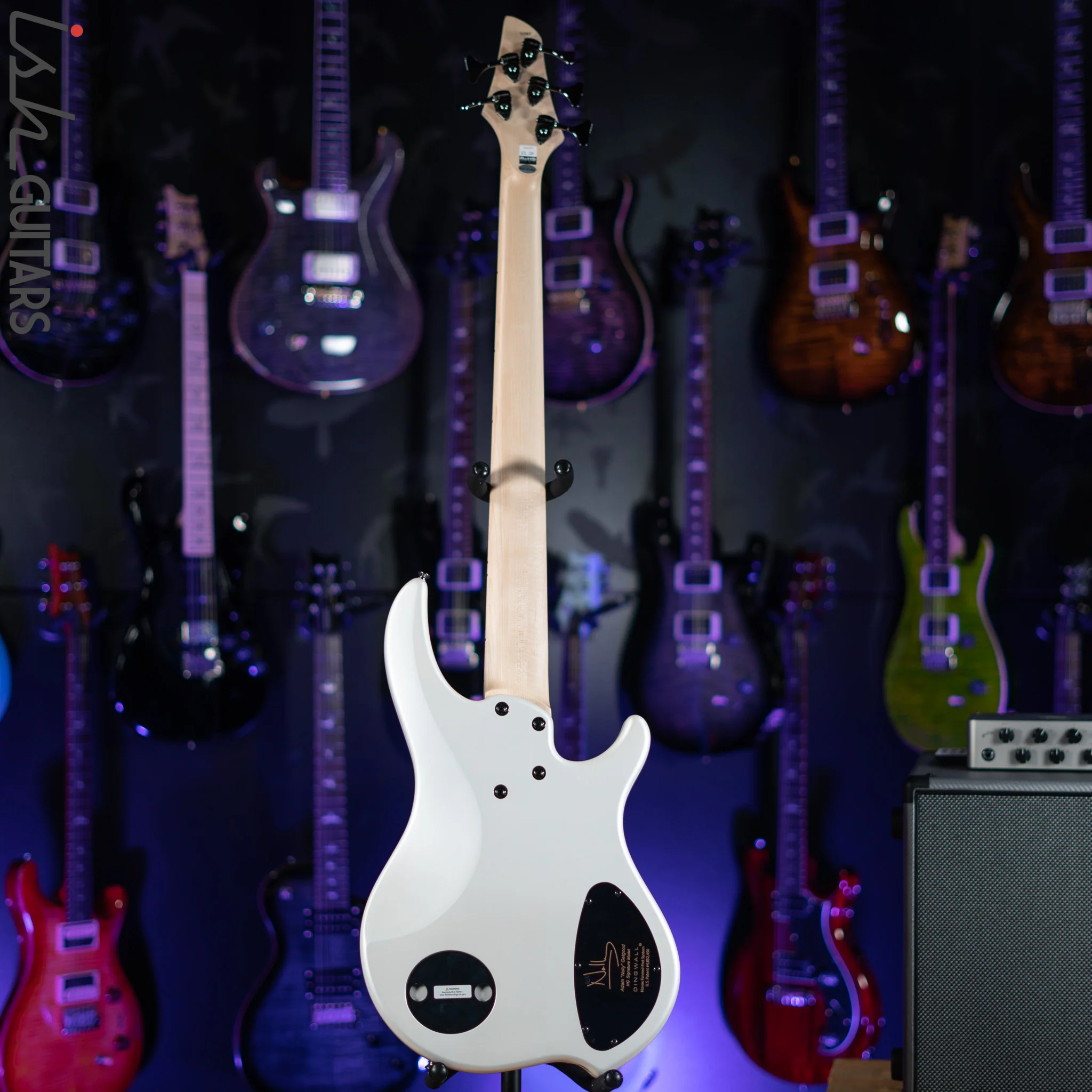 Dingwall NG-3 5-String Bass Left Handed Ducati White - Image 7