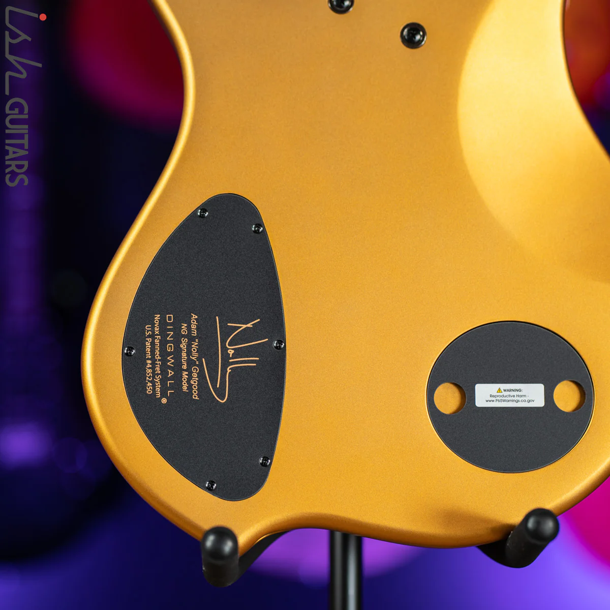 Dingwall NG-3 5-String Bass Matte Gold Metallic - Image 10
