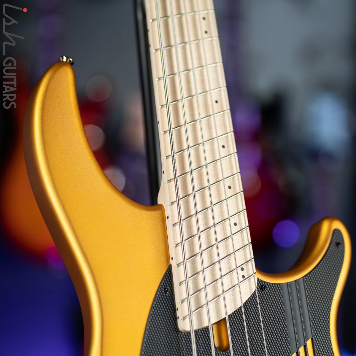 Dingwall NG-3 5-String Bass Matte Gold Metallic - Image 5
