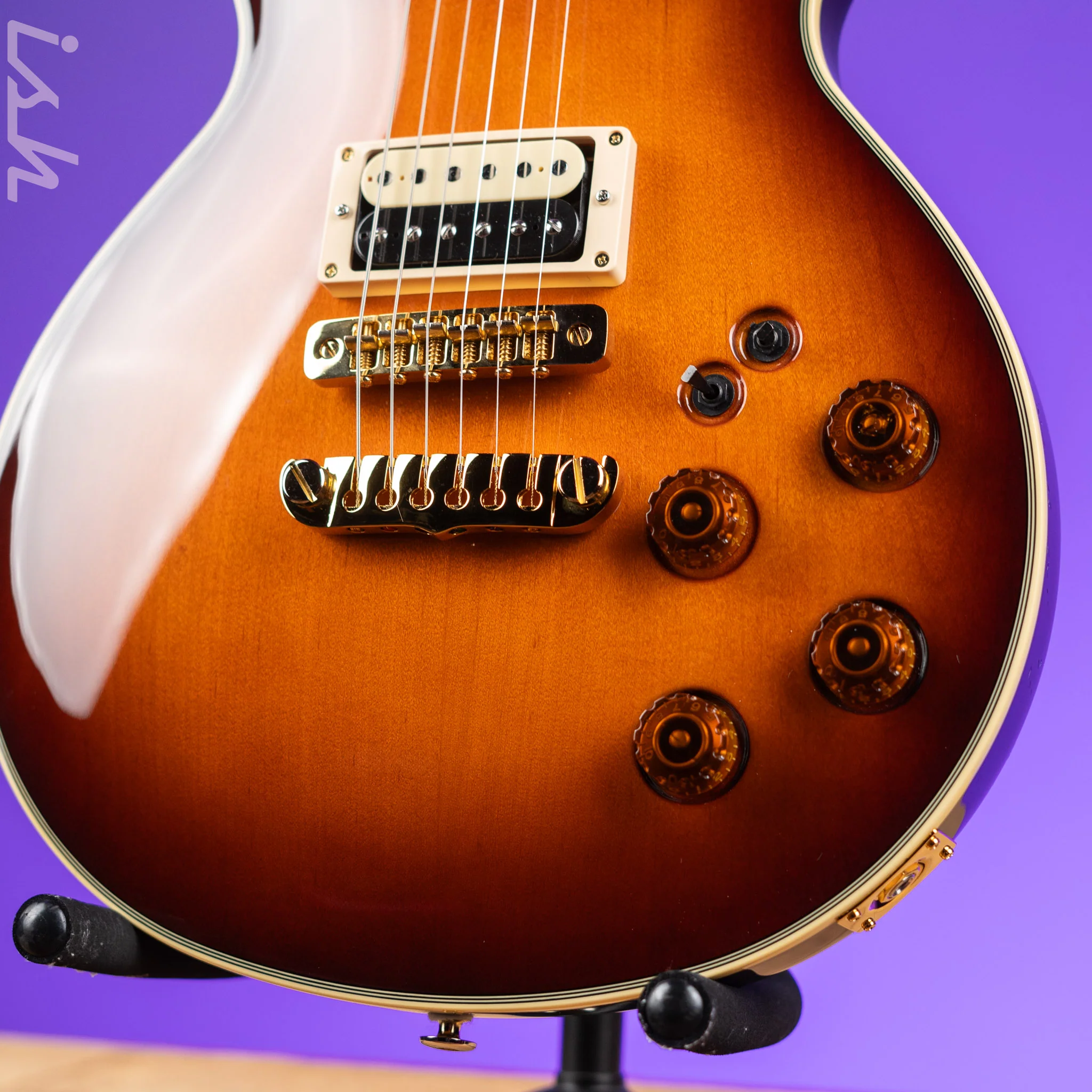 Aria Pro II PE-R80 Japan Brown Made in Japan MIJ Electric Guitar Demo - Image 4