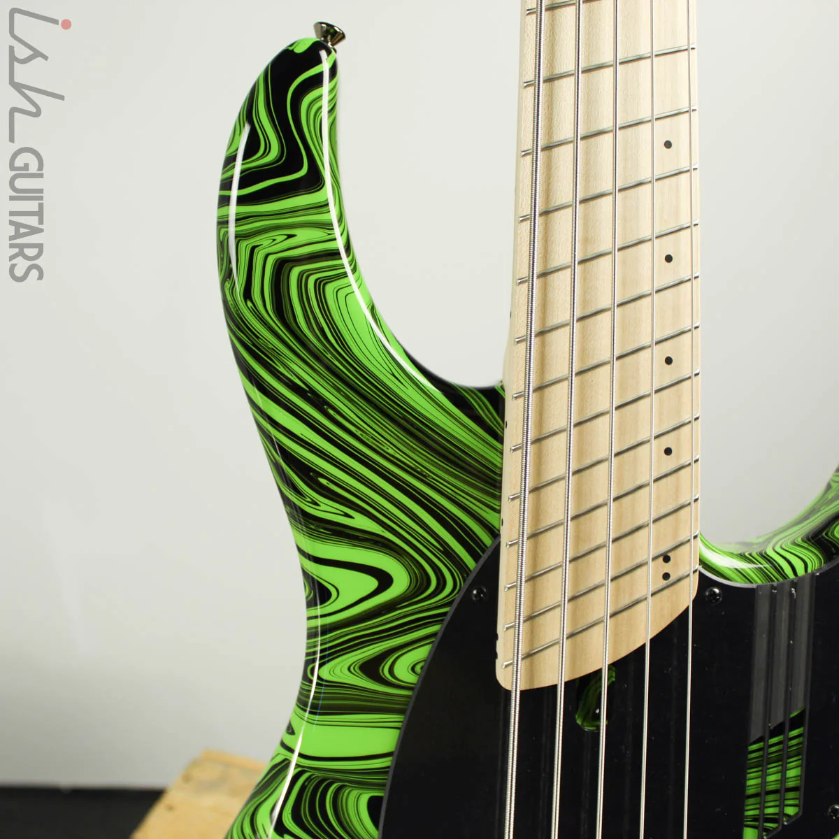 Dingwall NG2 5-String Ferrari Green Swirl Maple Fretboard B-Stock - Image 4