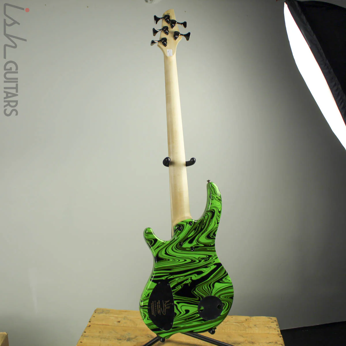 Dingwall NG2 5-String Ferrari Green Swirl Maple Fretboard B-Stock - Image 6