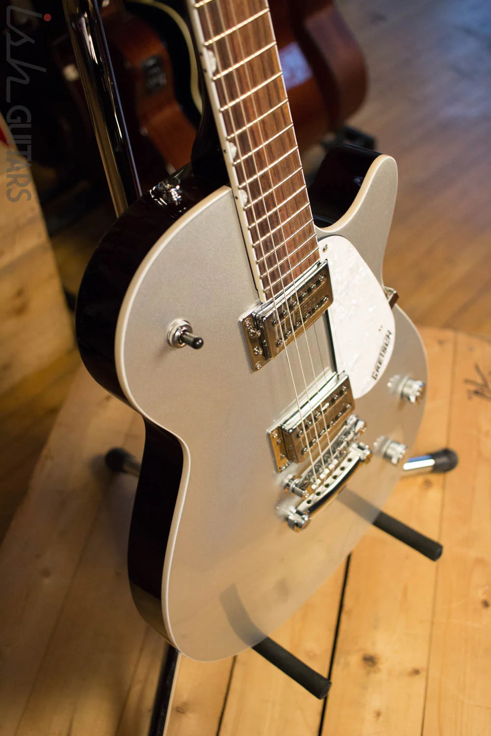 Gretsch G5426 Electromatic Jet Club Electric Guitar Silver Rosewood Fingerboard - Image 5