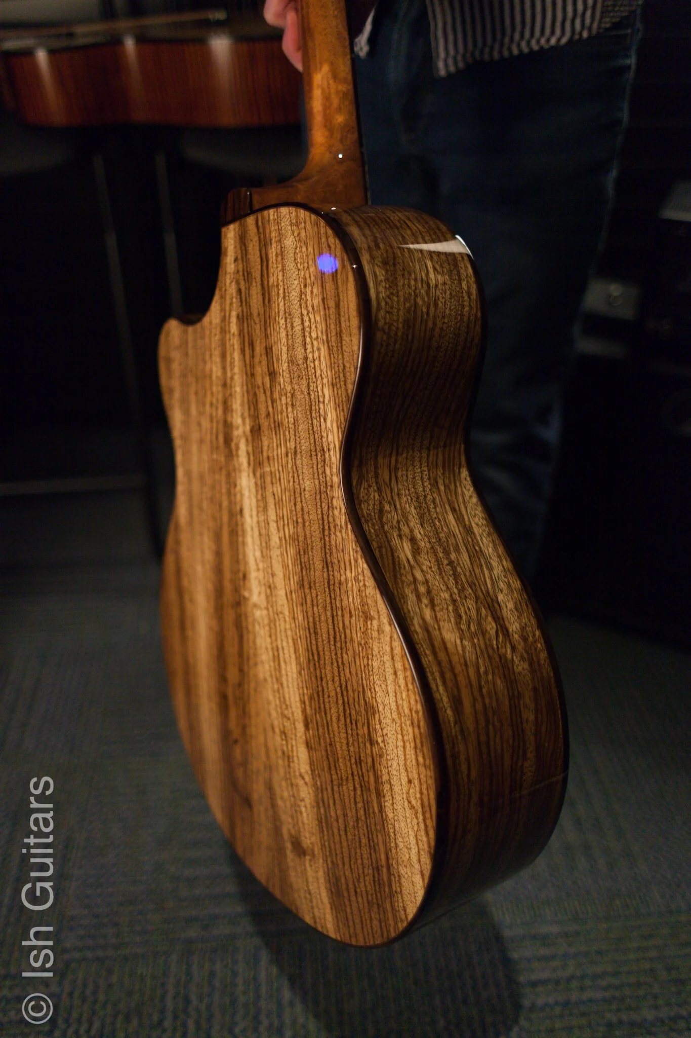 NAMM Paul Reed Smith PRS Private Stock Angelus Acoustic Electric Guitar - Image 9
