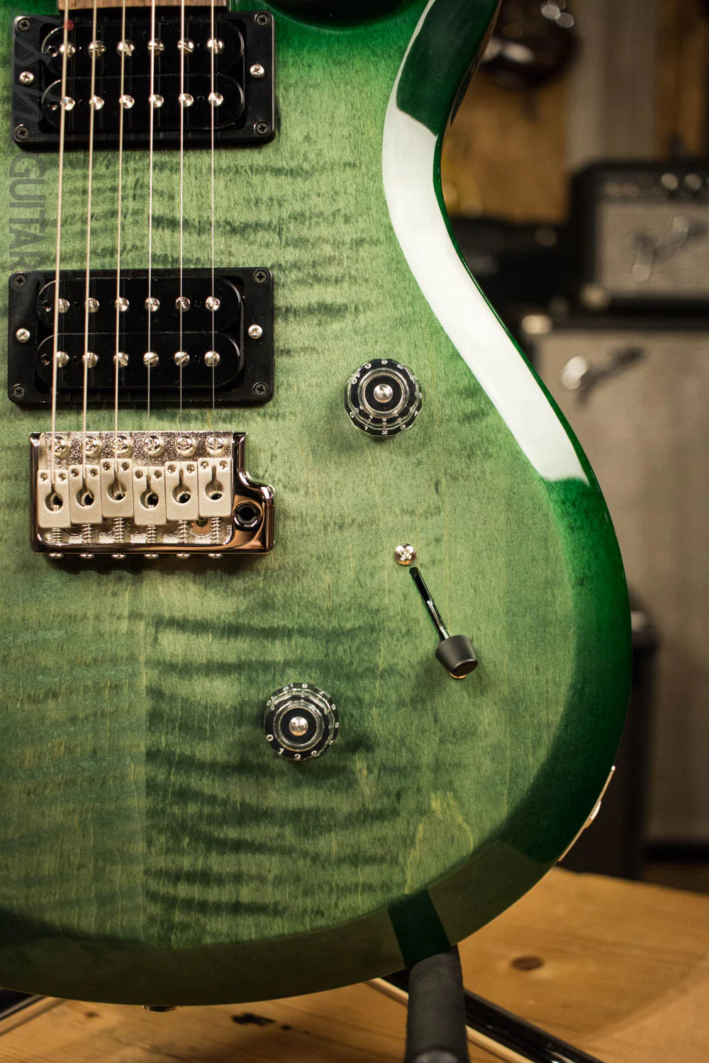 2018 Paul Reed Smith PRS S2 Custom 24 - Moss Green - Image 4