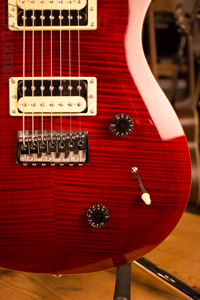2018 Paul Reed Smith PRS SE Seven - Black Cherry Finish - Image 4