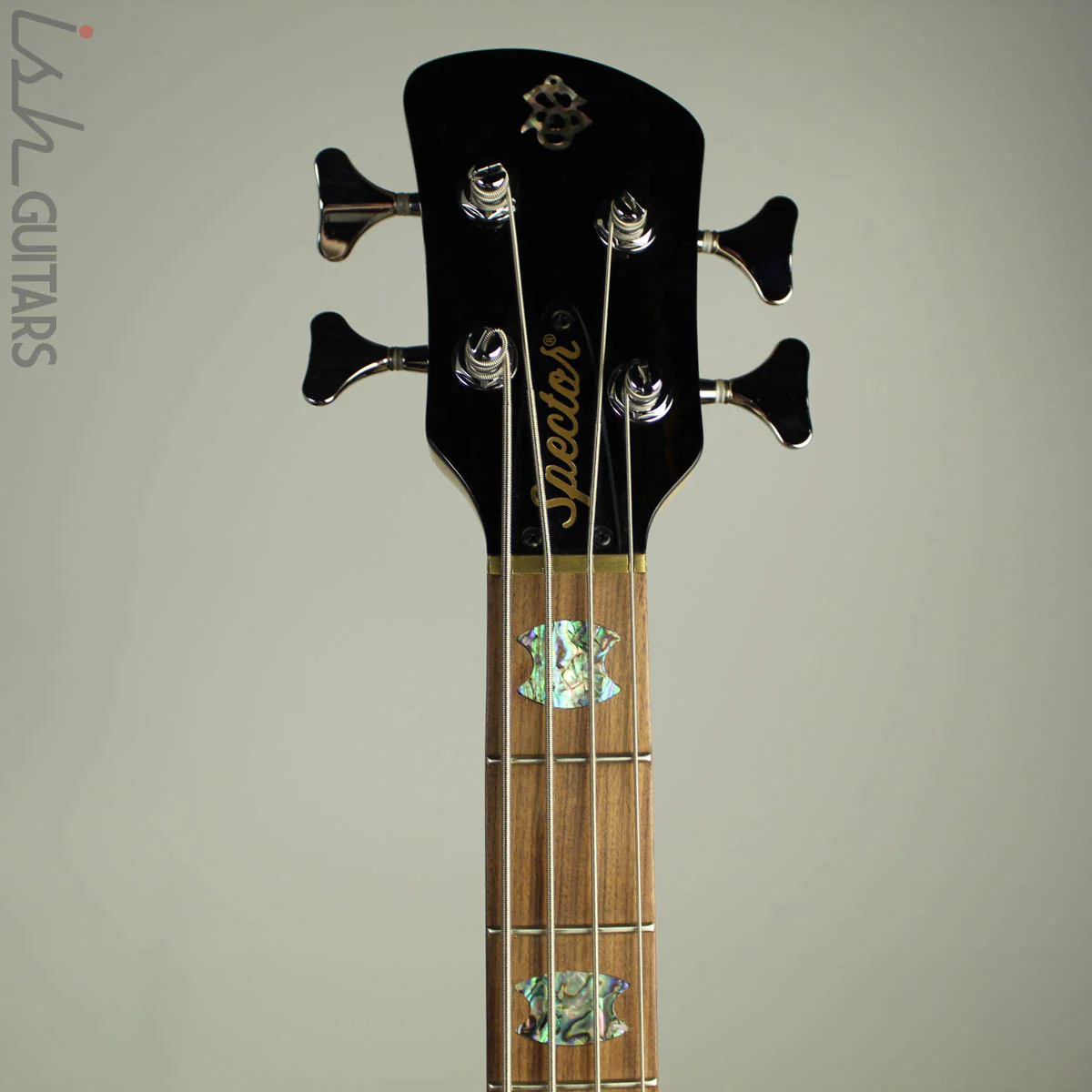 NAMM 2018 Spector NS-4 High Gloss 4 String Flamed Redwood HH - Image 7