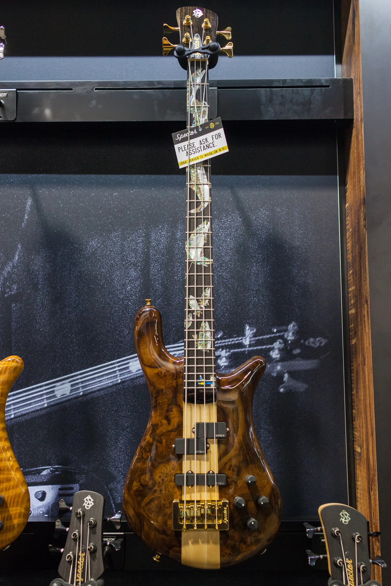 NAMM 2018 USA Spector NS-240 Limited Edition 40th Anniversary Bass #10/10 - Image 3