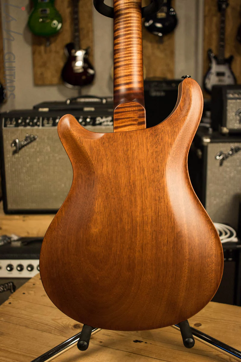 Paul Reed Smith Wood Library Hollowbody 1 Ebony Fretboard Copperhead Burst - Image 7