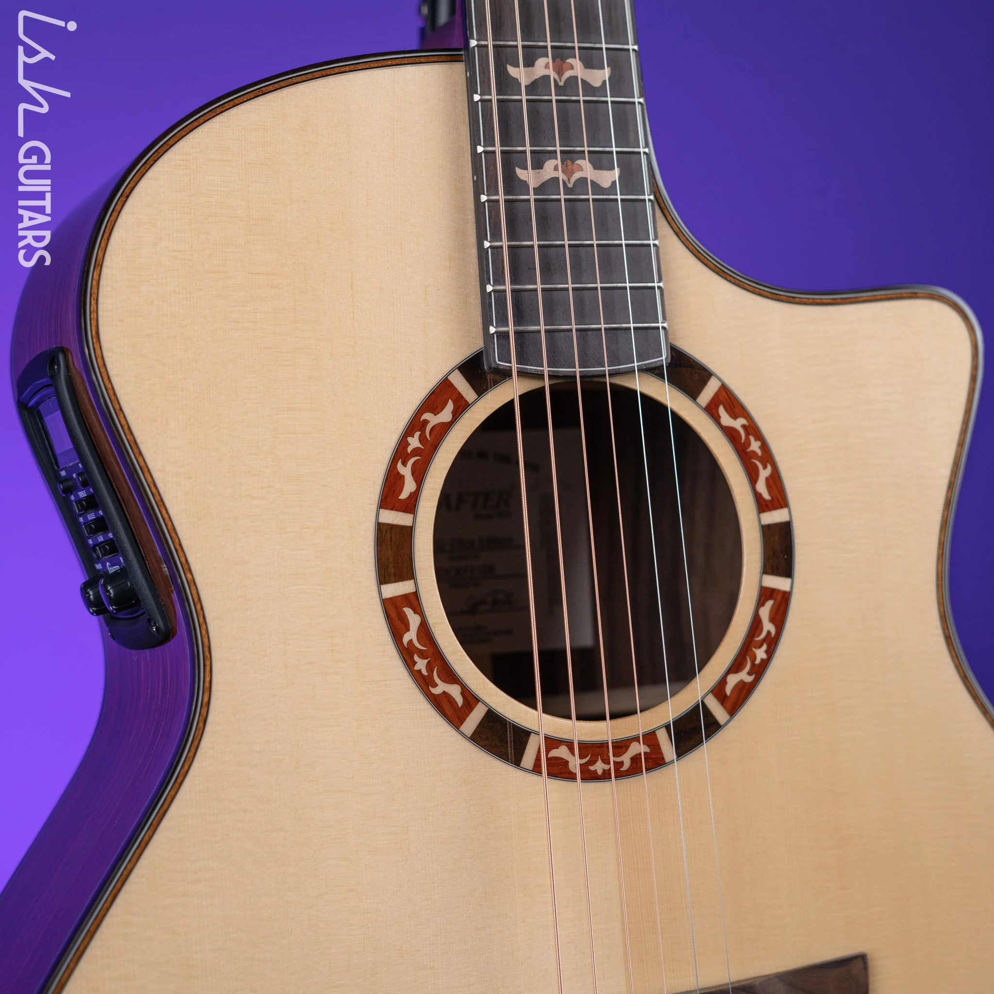 Crafter STG G-20CE Grand Auditorium Acoustic-Electric Natural - Image 3