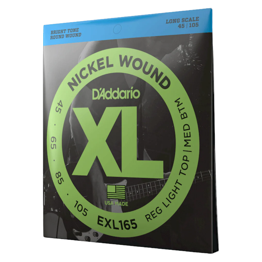 D’Addario EXL165 Nickel Wound Bass Strings
