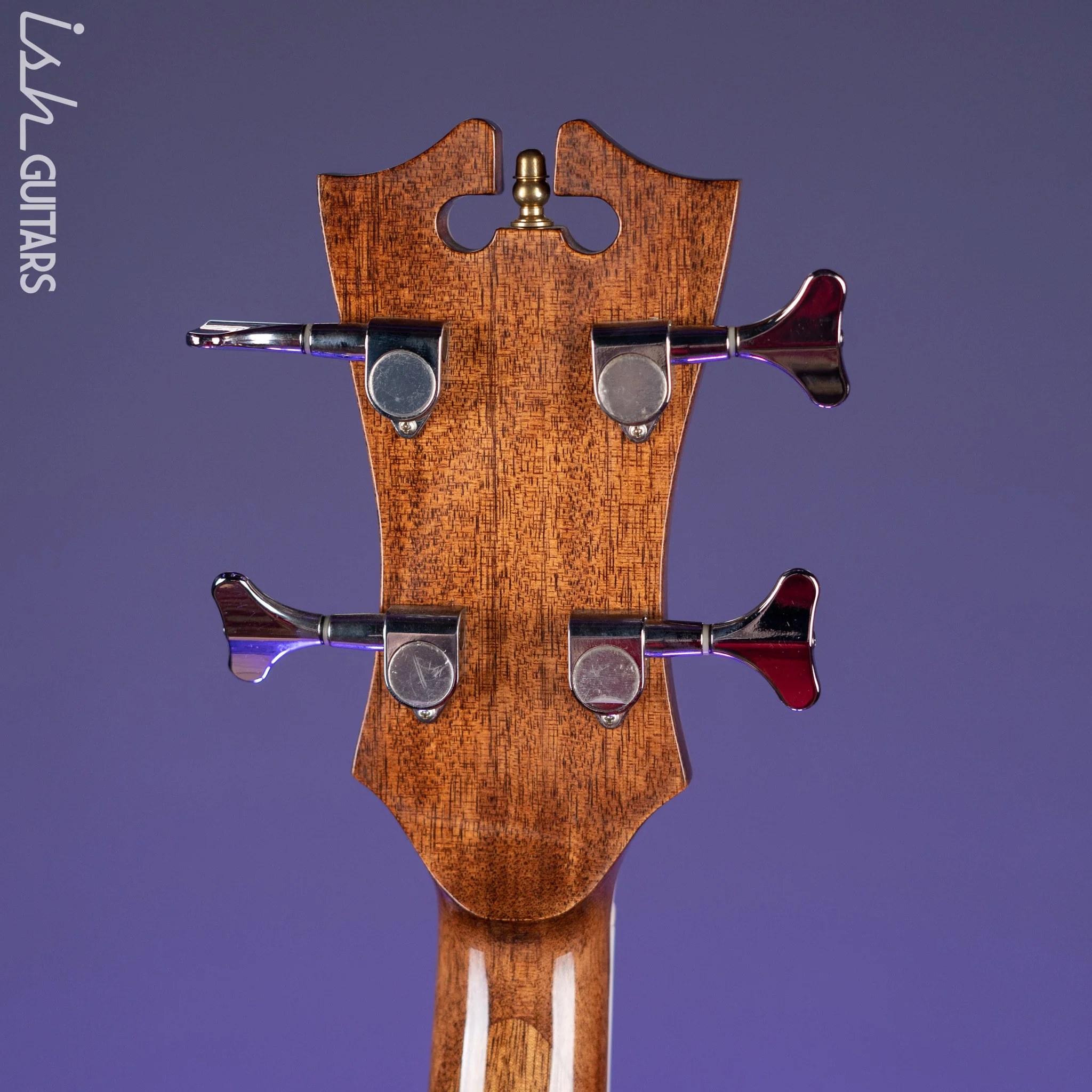 D’Angelico Premier DAPB700 Acoustic-Electric Bass Guitar Natural - Image 10