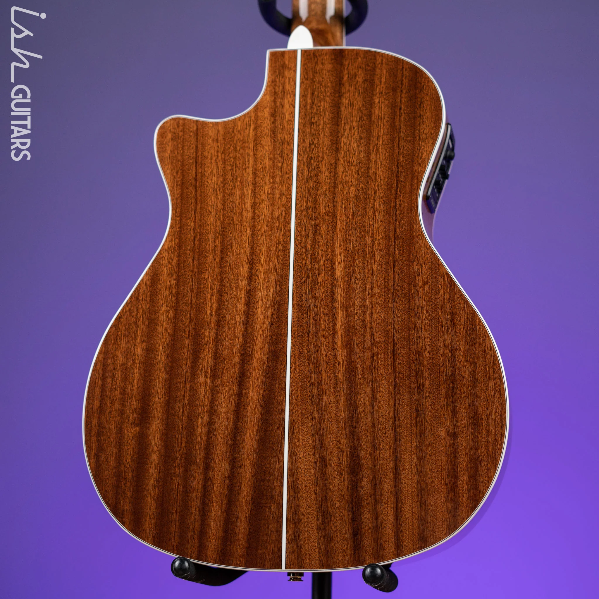 D’Angelico Premier DAPB700 Acoustic-Electric Bass Guitar Natural - Image 7