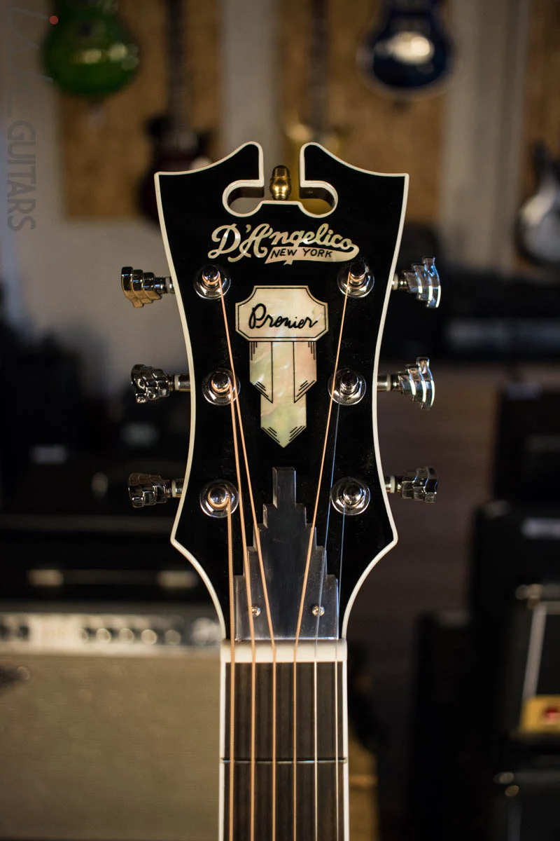 D’Angelico Premier Bowery Acoustic Guitar Natural - Image 5