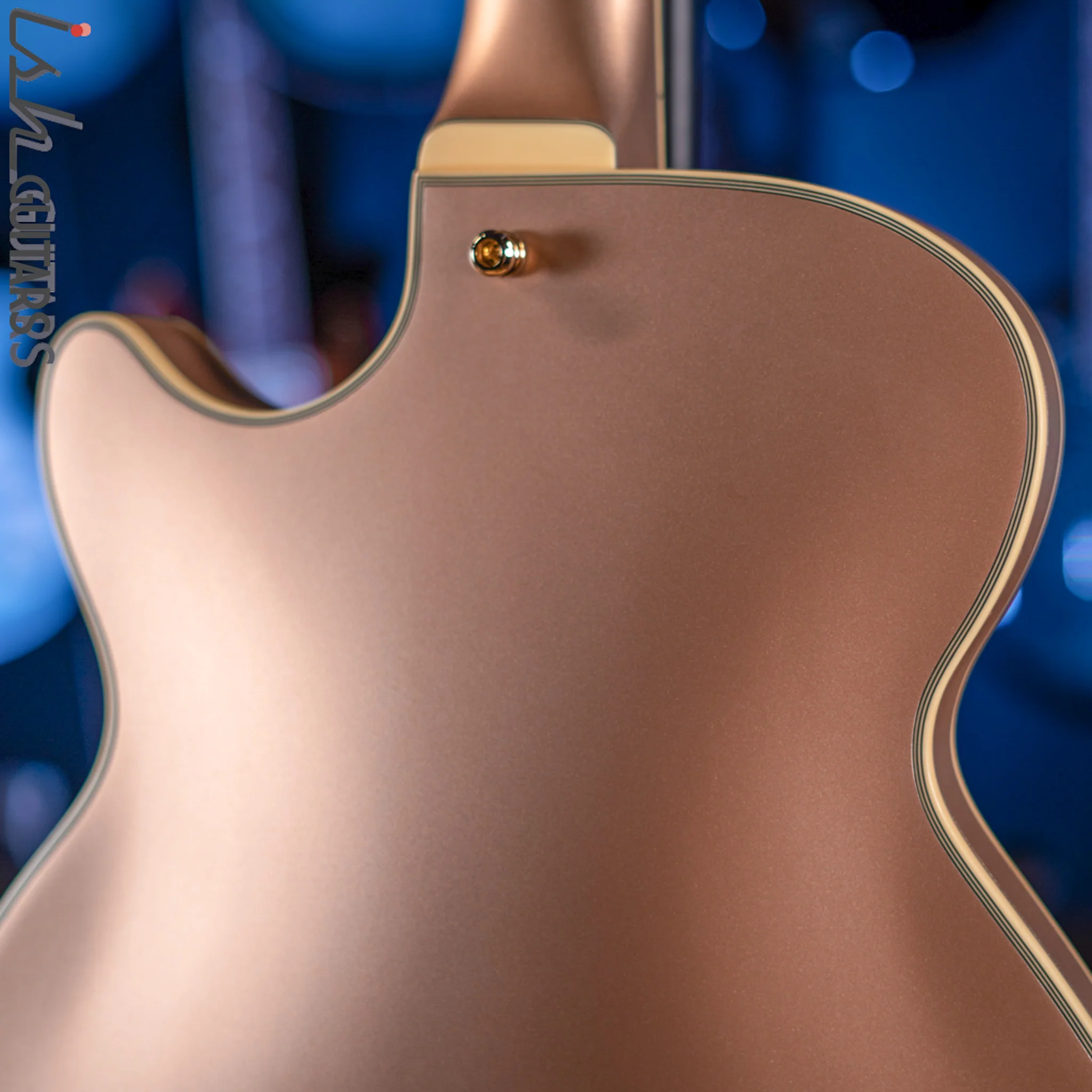 D’Angelico Deluxe SS LTD 11 of 50 Matte Rose Gold - Image 12
