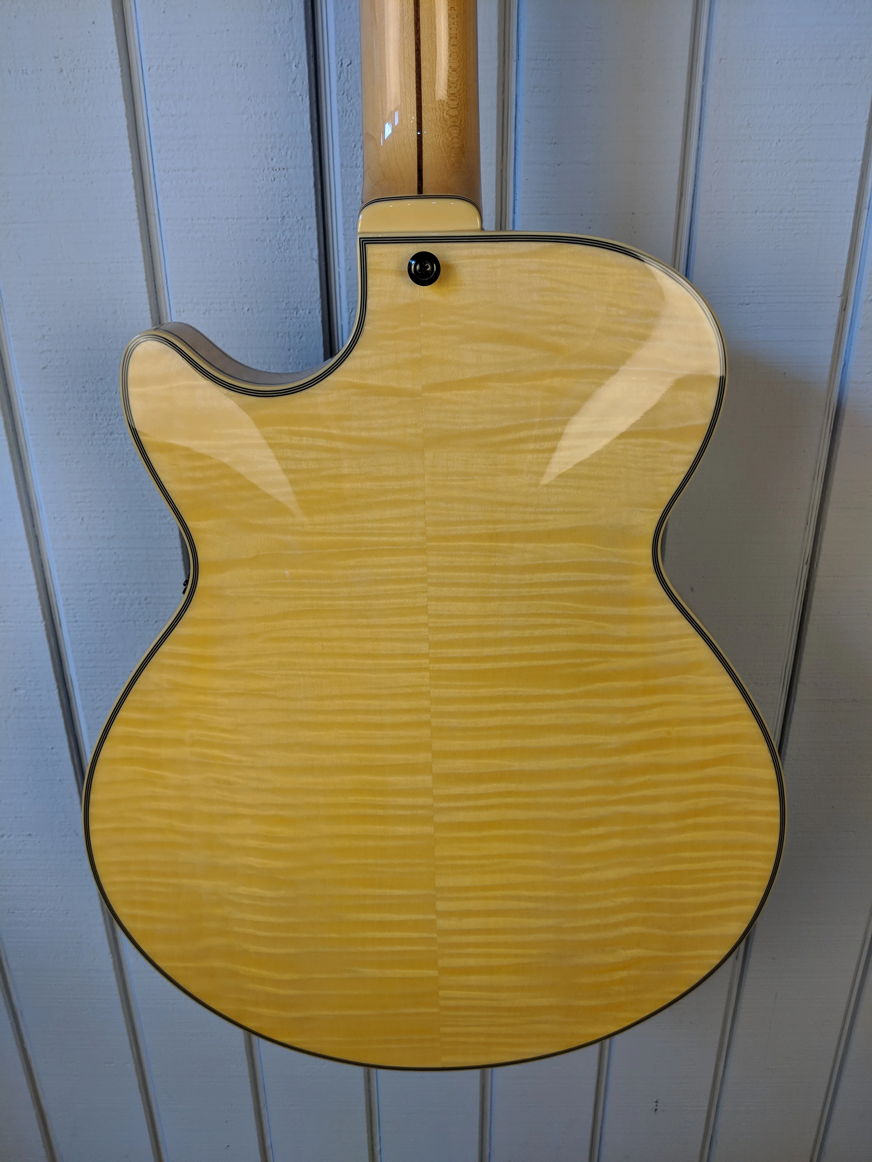 2016 D’Angelico Excel EX-SS Electric Guitar Natural Clear - Image 7