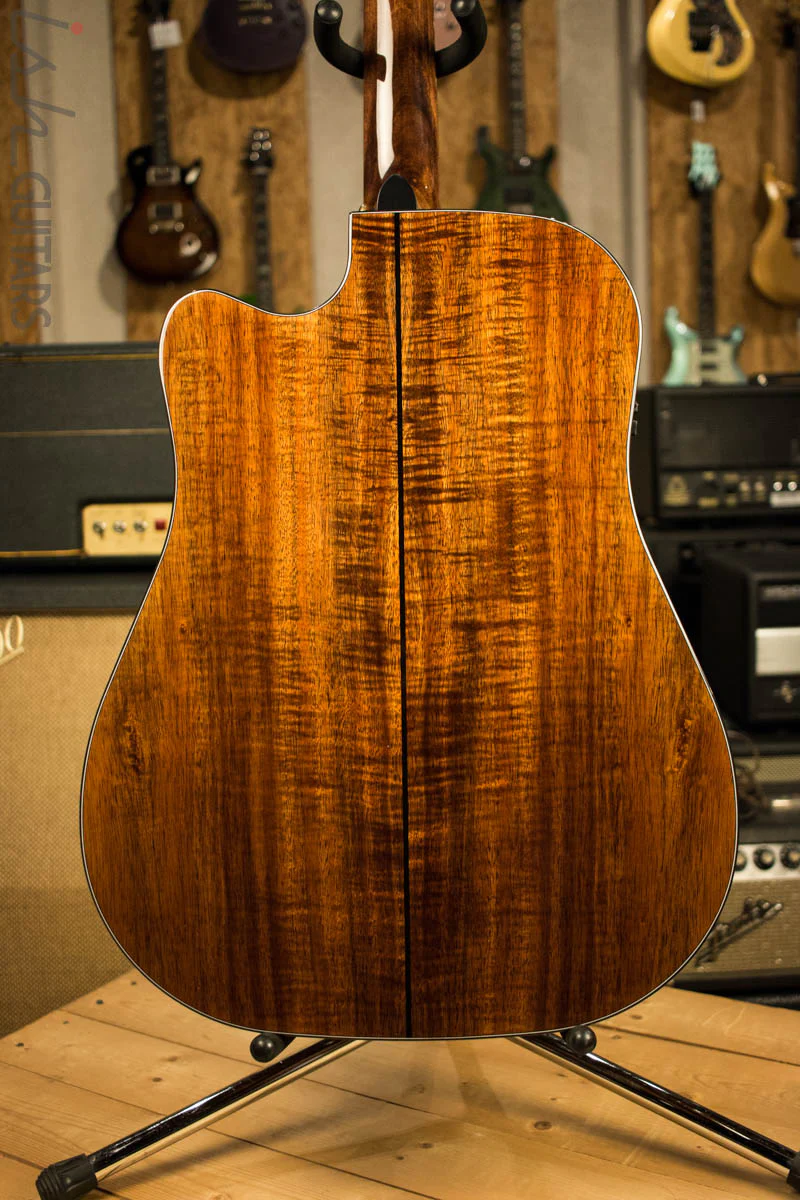 D’Angelico Premier Bowery Koa Acoustic Electric Guitar - Image 7