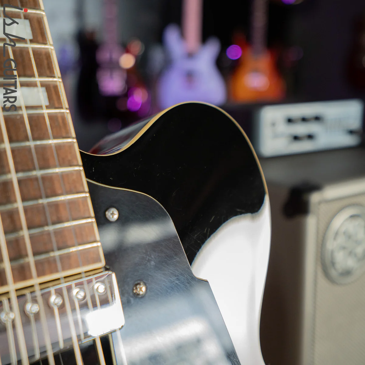D’Angelico Premier EXL-1 Hollowbody Black - Image 11