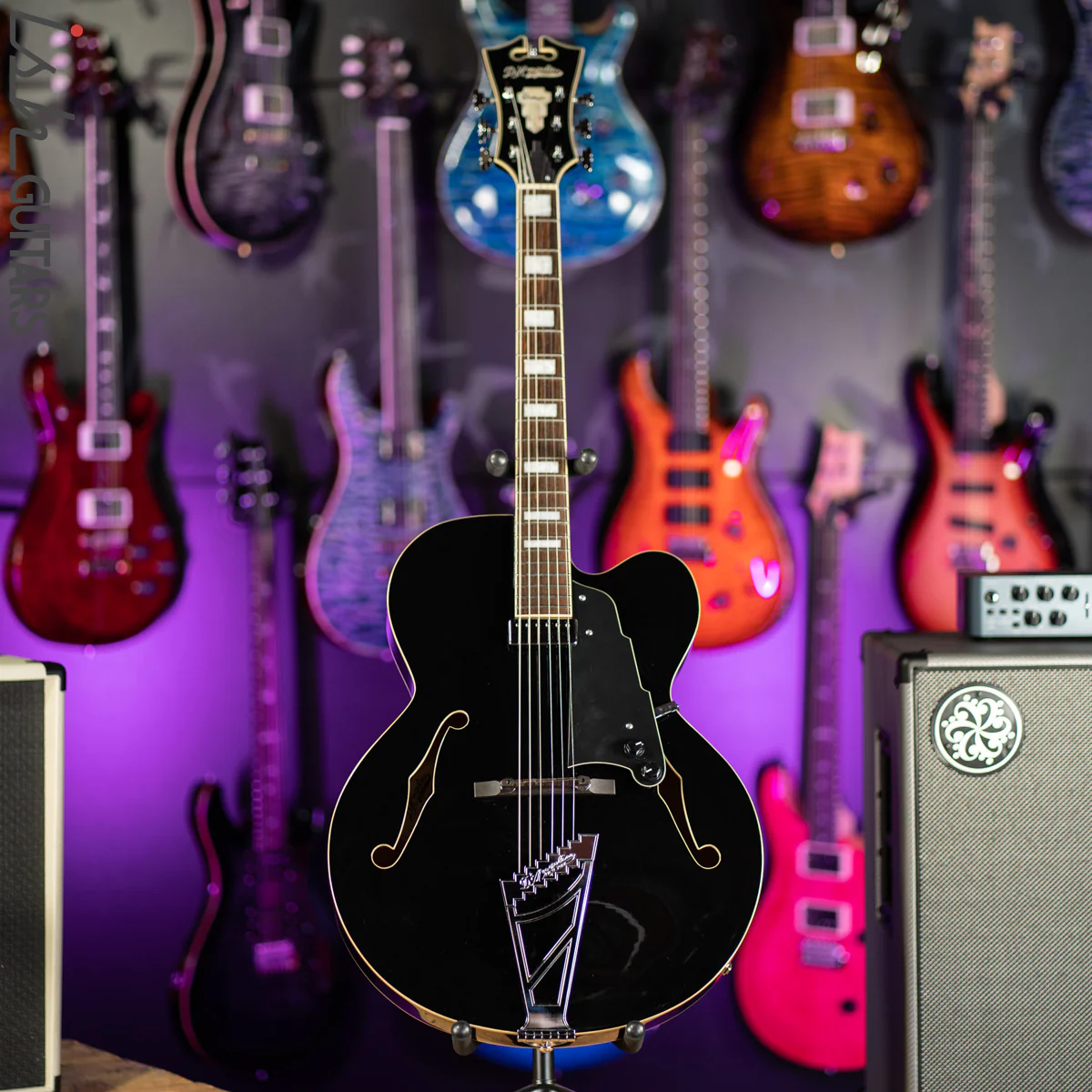 D’Angelico Premier EXL-1 Hollowbody Black - Image 2