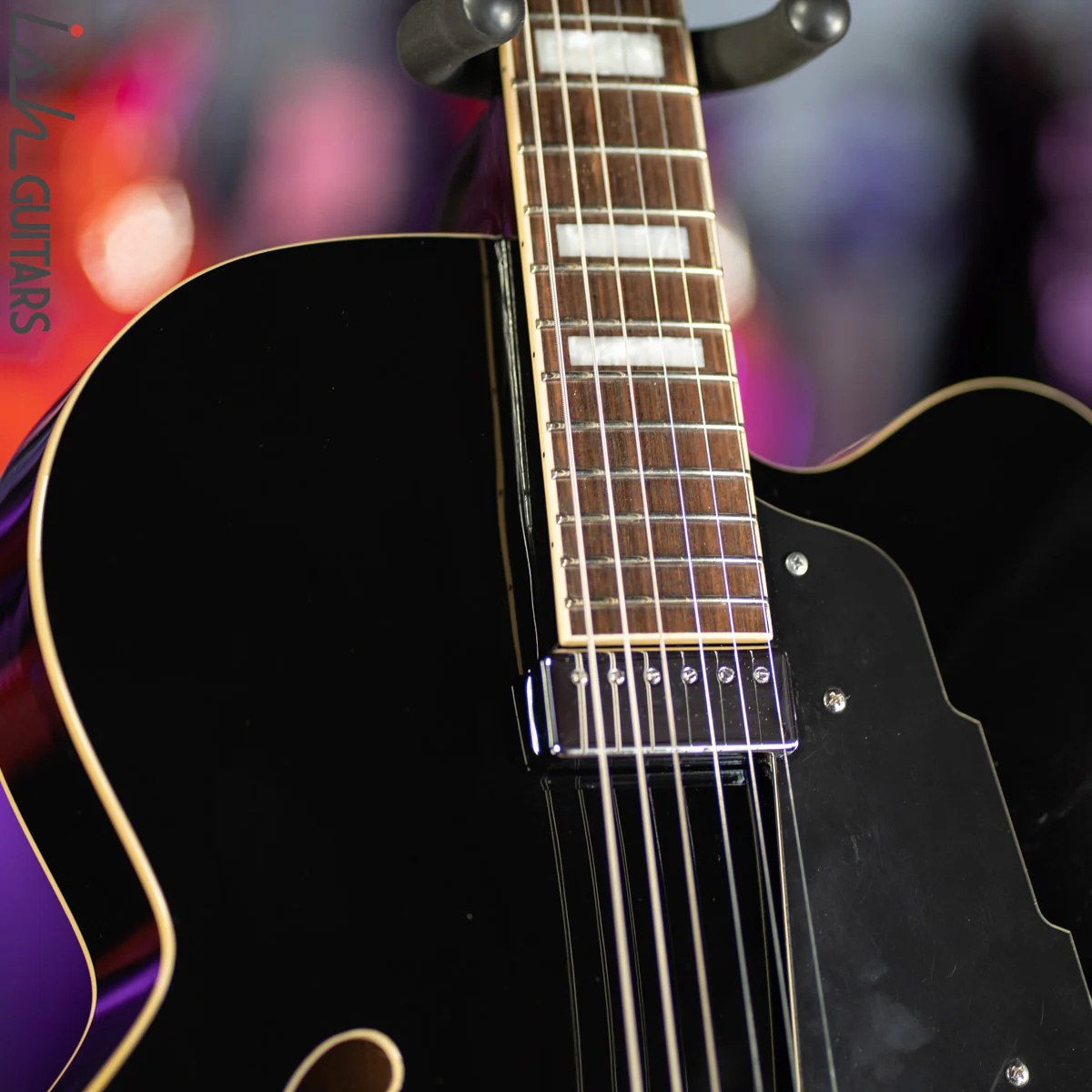 D’Angelico Premier EXL-1 Hollowbody Black - Image 5
