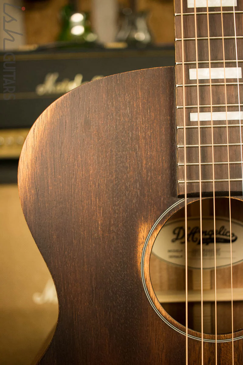 D’Angelico Premier Tammany Aged Natural Mahogany Acoustic - Image 3
