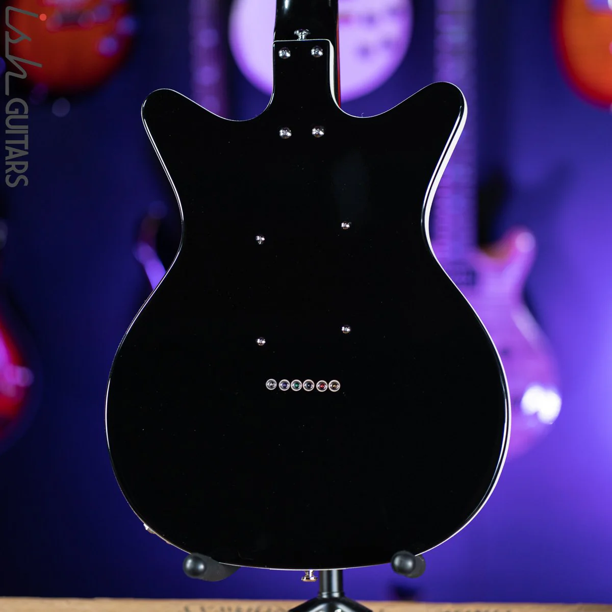 Danelectro 12SDC 12-String Electric Guitar Black - Image 9