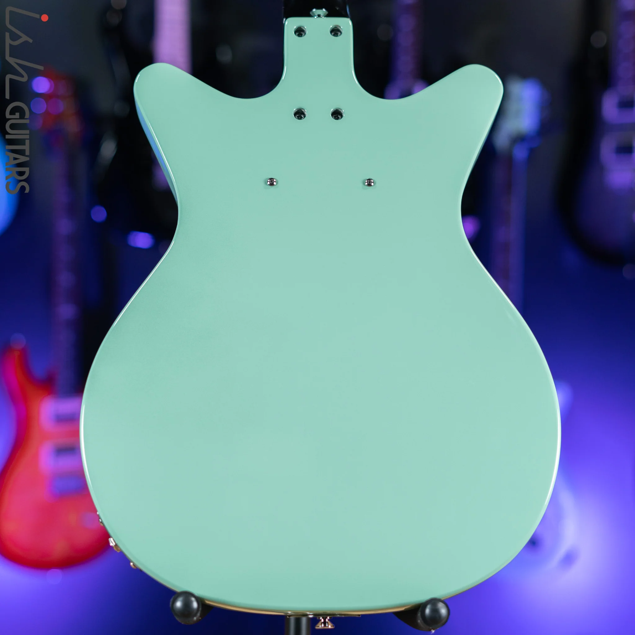 Danelectro '59 Resonator Electric Guitar Vintage Aqua - Image 7
