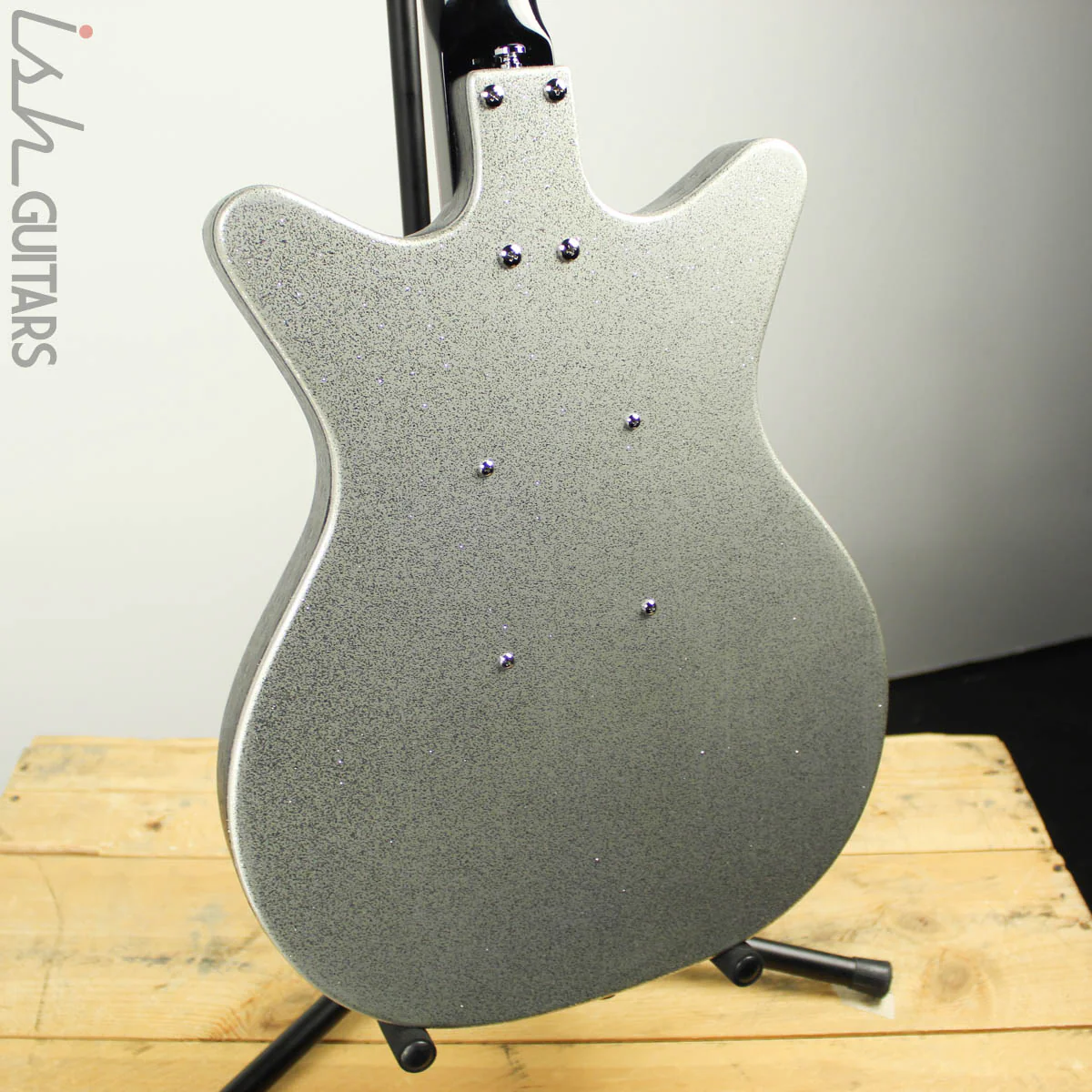 Danelectro 59M NOS+ 60th Anniversary Edition Silver Metalflake - Image 9