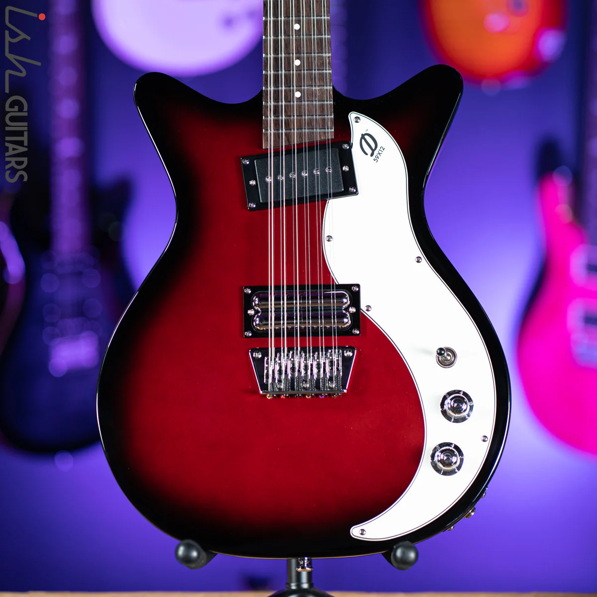Danelectro 59x12 12-String Electric Guitar Red Burst