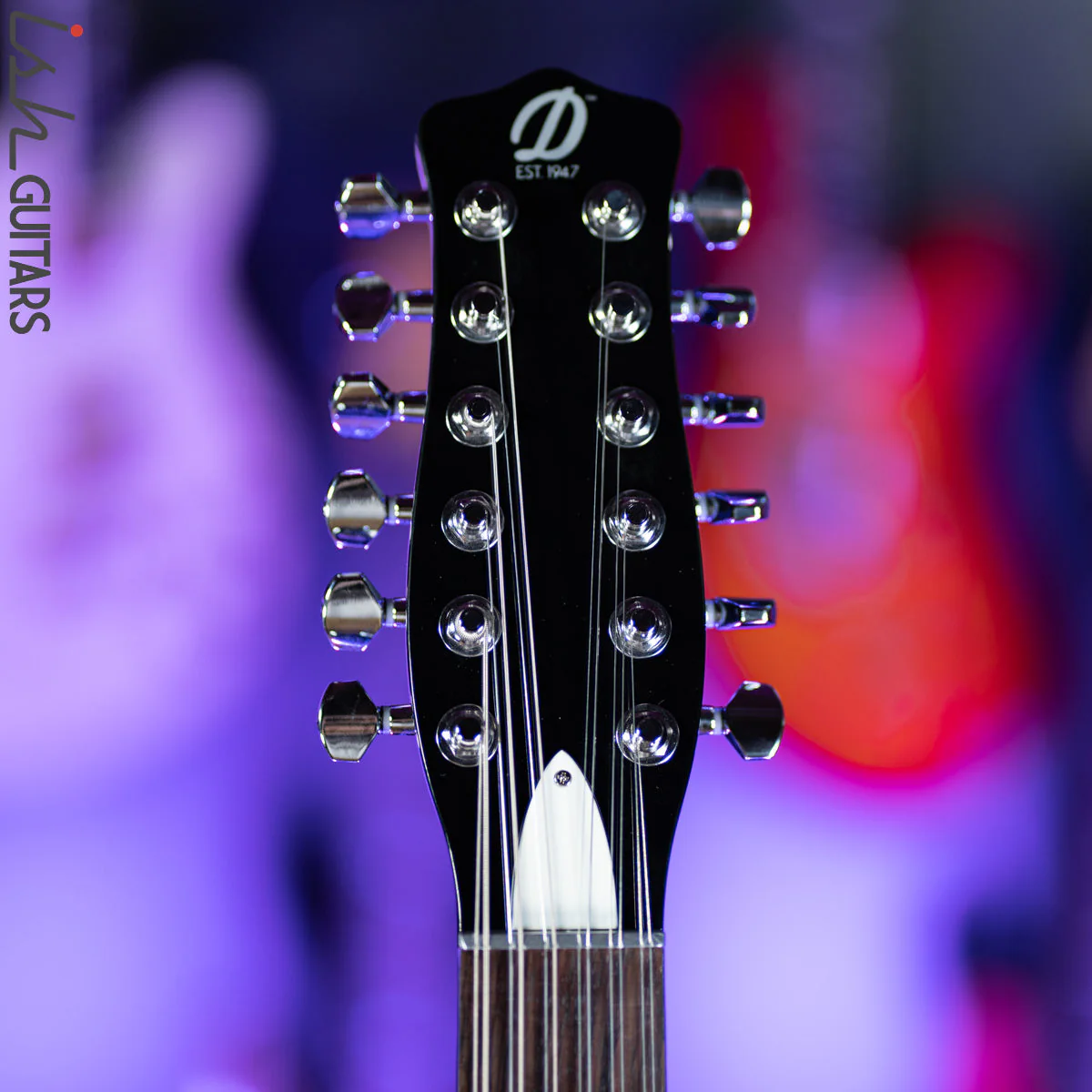 Danelectro 59x12 12-String Electric Guitar Red Burst - Image 5