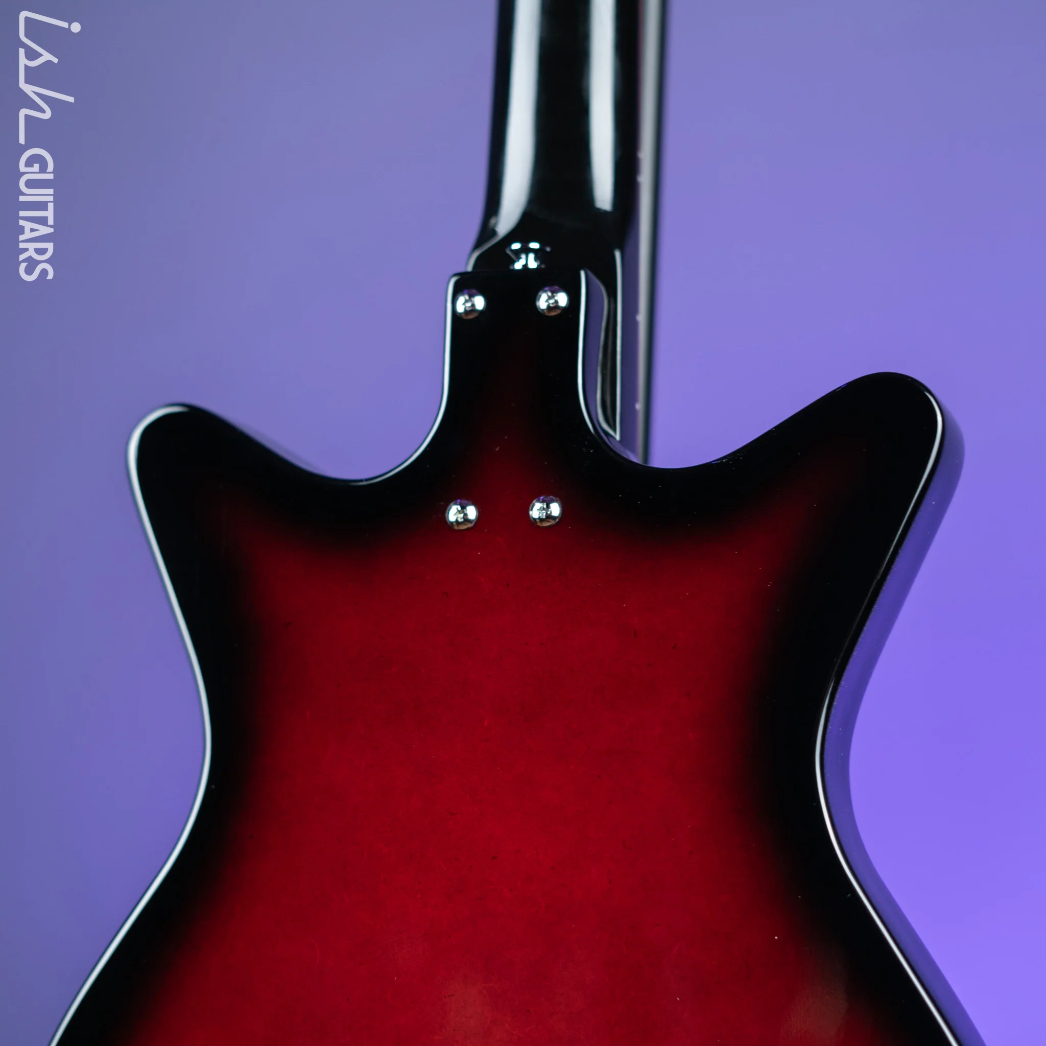 Danelectro 59x12 12-String Electric Guitar Red Burst Demo - Image 8