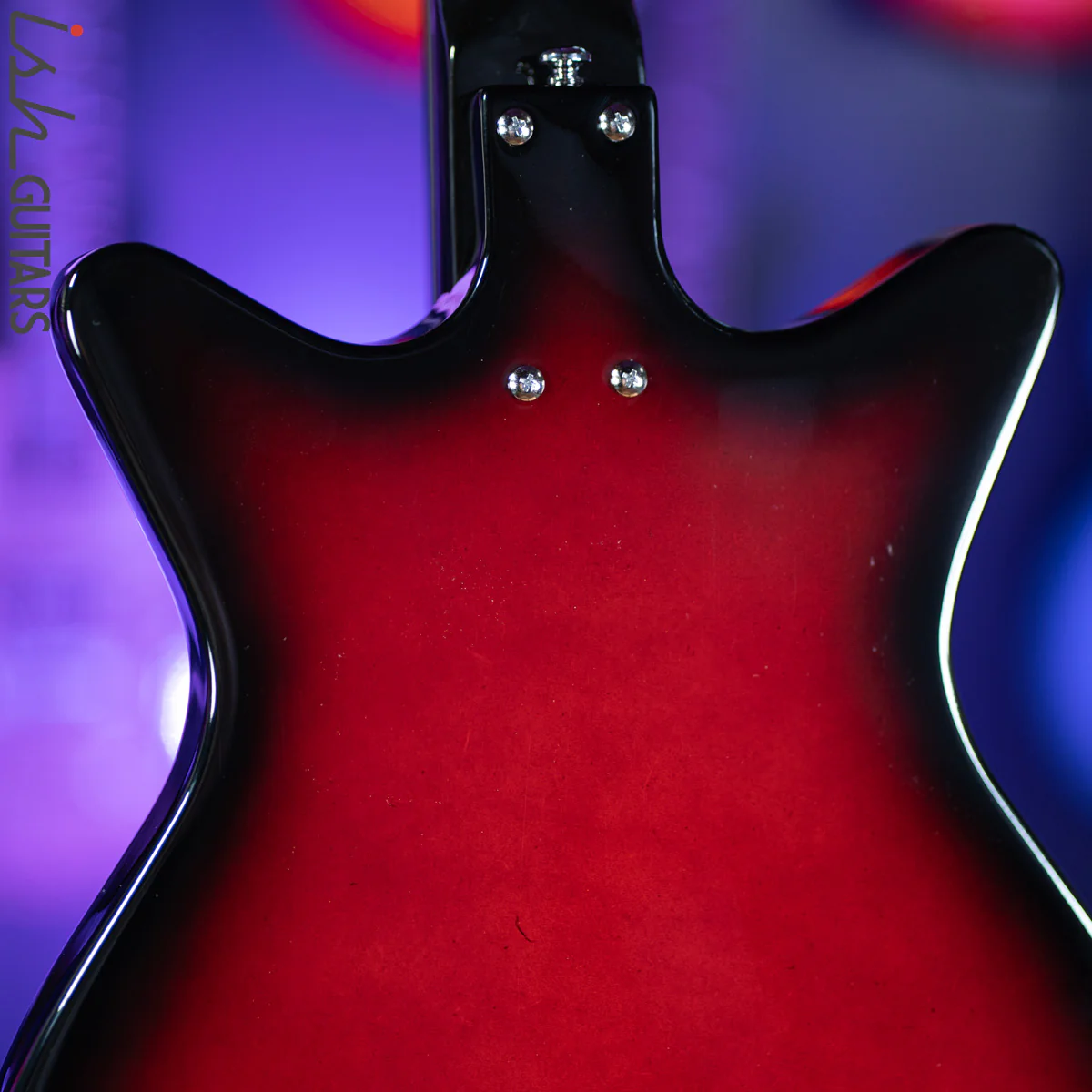 Danelectro 59x12 12-String Electric Guitar Red Burst - Image 9