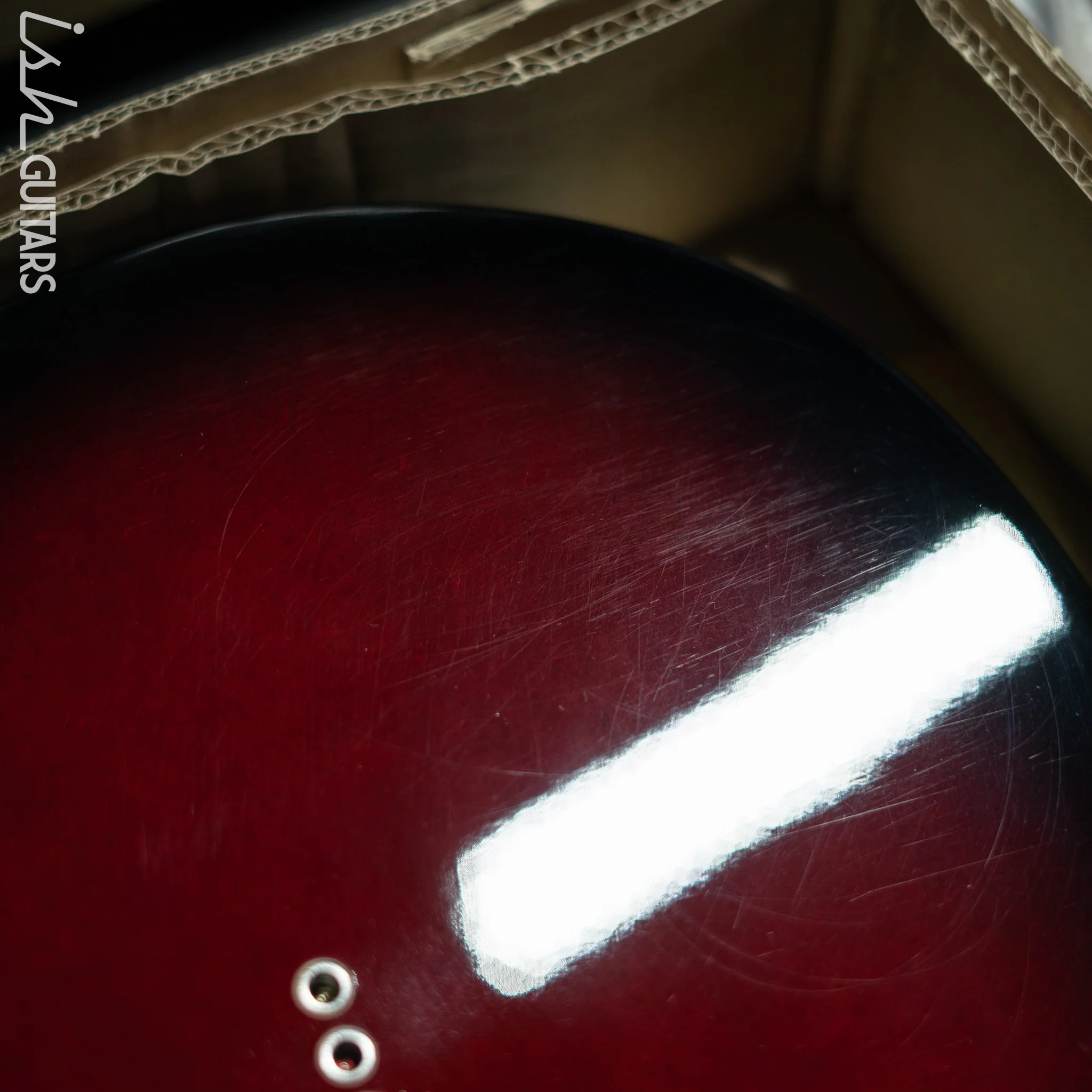Danelectro 59x12 12-String Electric Guitar Red Burst Demo - Image 10