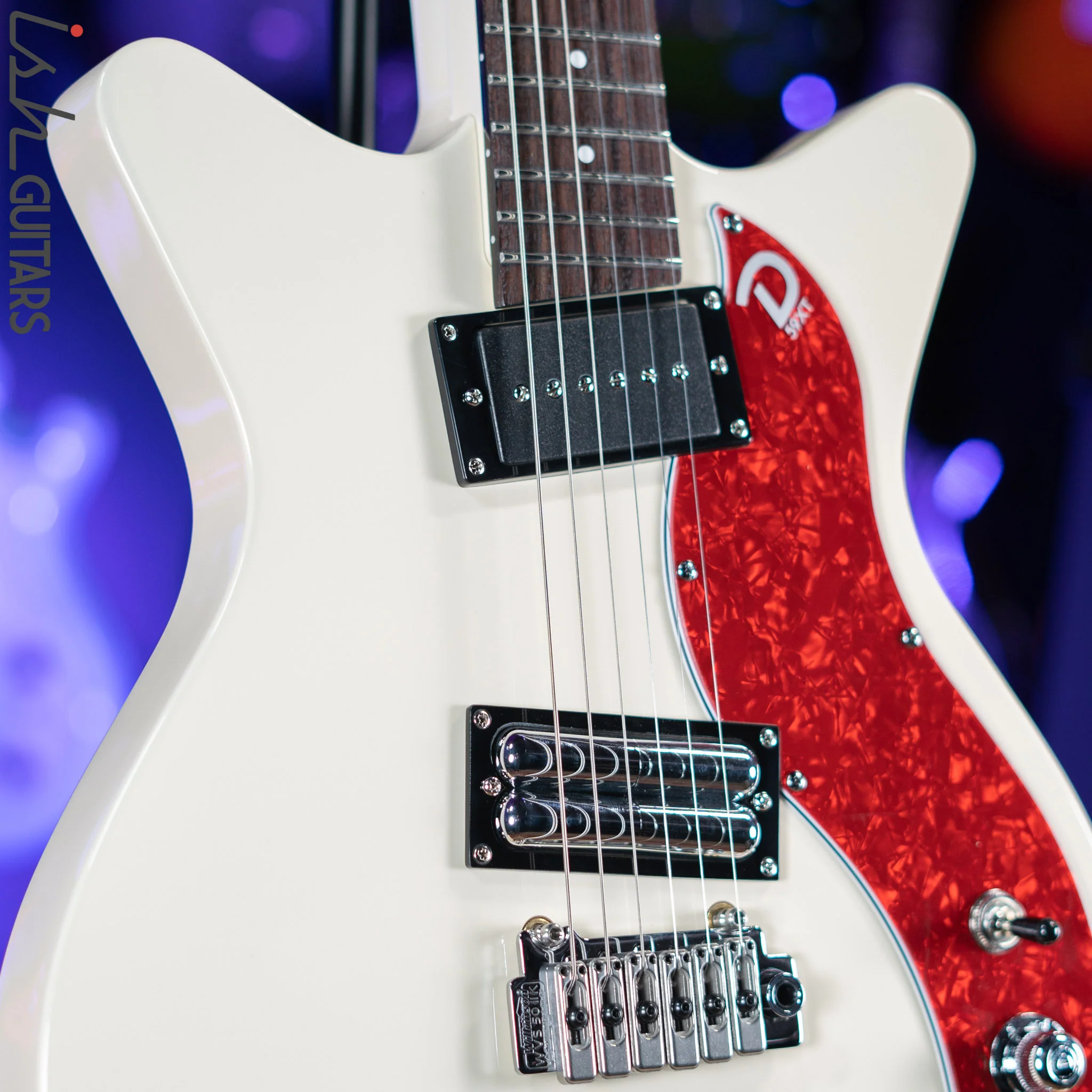 Danelectro '59XT Electric Guitar Vintage Cream - Image 4