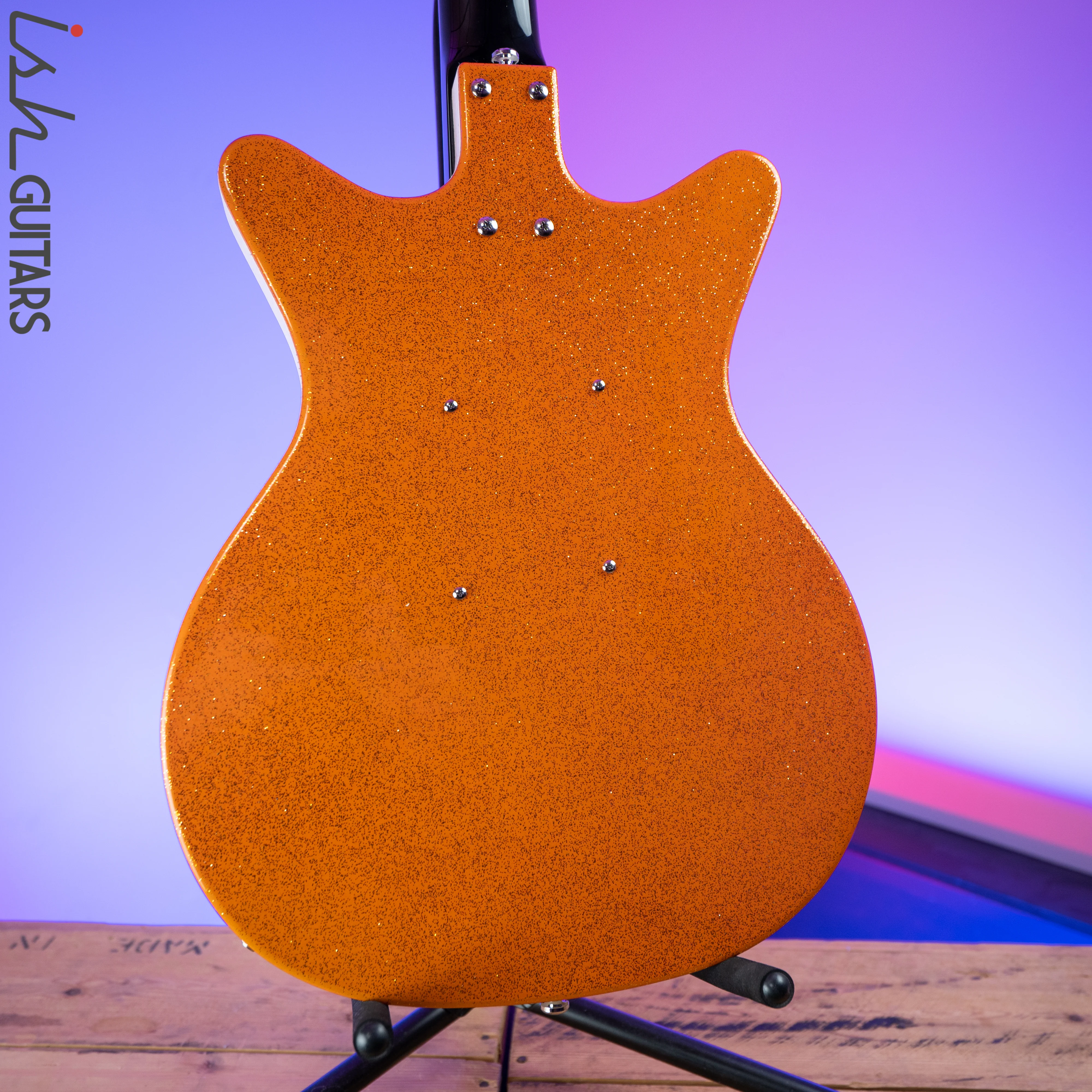 Danelectro 60th Anniversary DC '59 NOS+ Orange Metalflake - Image 7