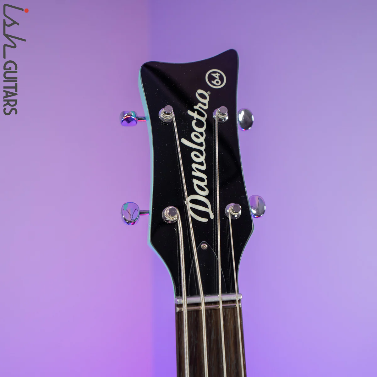 Danelectro D64 Bass Aqua Seafoam Prototype - Image 5